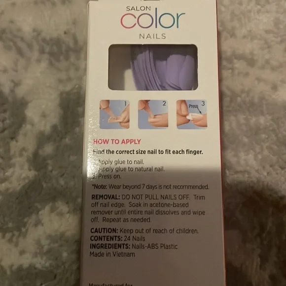 NWT Kiss Press On Nails 490 Gently to Me 5/$18 Sale - Picture 3 of 4